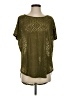 Calypso St. Barth Green Short Sleeve Blouse Size XS - photo 1