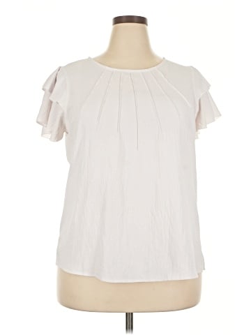 SimpleFun Short Sleeve Blouse (view 1)