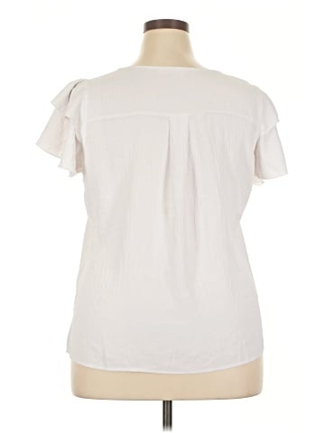 SimpleFun Short Sleeve Blouse (view 2)