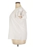 SimpleFun White Short Sleeve Blouse Size 2X - photo 5
