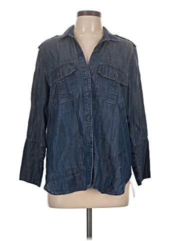 Bella Dahl 3/4 Sleeve Button-Down Shirt (view 1)