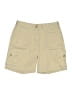 L.L.Bean Solid Tan Cargo Shorts Size 4 - photo 1
