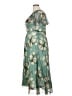 Unbranded Floral Teal Cocktail Dress Size 2X (estimated) - photo 5