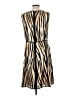 St. John Animal Print Tan Casual Dress Size 10 - photo 2