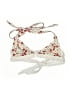 Wicked Weasel Floral Ivory Swimsuit Top Size S - photo 1