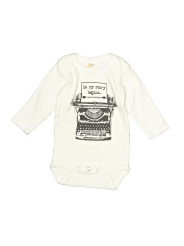 Laughing Giraffe Long Sleeve Onesie (view 1)