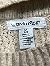 Calvin Klein Solid Tan Turtleneck Sweater Size L - photo 7