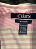 Chaps 100% Cotton Stripes Pink Long Sleeve Button-Down Shirt Size 3X - photo 7