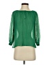 J.Crew Green Long Sleeve Blouse Size 0 - photo 1