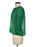 J.Crew Green Long Sleeve Blouse Size 0 - photo 5