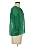 J.Crew Green Long Sleeve Blouse Size 0 - photo 4