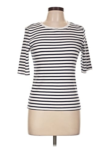 Ann Taylor LOFT 3/4 Sleeve T-Shirt (view 1)