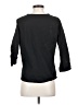 Unbranded Black 3/4 Sleeve Blouse Size M - photo 2