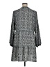 Nine West 100% Polyester Print Gray Casual Dress Size XL - photo 2