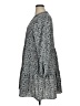 Nine West 100% Polyester Print Gray Casual Dress Size XL - photo 5