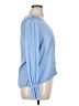 Lemon Tart 100% Polyester Blue 3/4 Sleeve Blouse Size 1X - photo 4