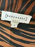 Warehouse 100% Polyester Animal Print Brown Long Sleeve Blouse Size 6 - photo 7