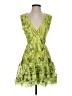 HELSI 100% Polyester Green Cocktail Dress Size XS - photo 1