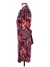 Laundry by Design Print Red Casual Dress Size M - photo 5