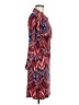 Laundry by Design Print Red Casual Dress Size M - photo 4