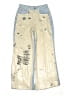 Pilcro 100% Cotton Metallic Gold Blue Jeans Size 25 waist - photo 1