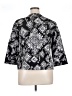 Coldwater Creek Print Black Blazer Size 16 - photo 2