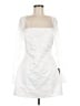 Lulus 100% Polyester White Cocktail Dress Size M - photo 1