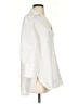 Zara Ivory 3/4 Sleeve Button-Down Shirt Size XS - photo 4