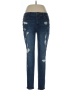 Express Hearts Blue Jeans Size 12 - photo 1