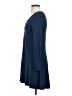 Express Solid Blue Casual Dress Size XS - photo 5