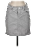 Denizen from Levi's Solid Gray Casual Skirt Size 2 - photo 1