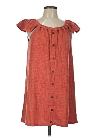 Madewell Texture &amp; Thread Off-the-Shoulder Dress (view 1)