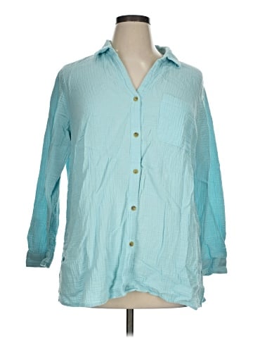 J.Jill Long Sleeve Button-Down Shirt (view 1)