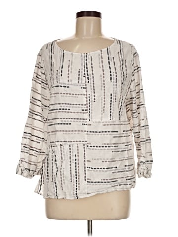 Habitat 3/4 Sleeve Blouse (view 1)