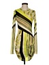 AFRM Graphic Green Cocktail Dress Size S - photo 1