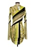 AFRM Graphic Green Cocktail Dress Size S - photo 2