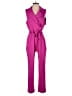 Black Halo Solid Pink Jumpsuit Size 8 - photo 1