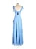 Lulus 100% Polyester Blue Casual Dress Size S - photo 2