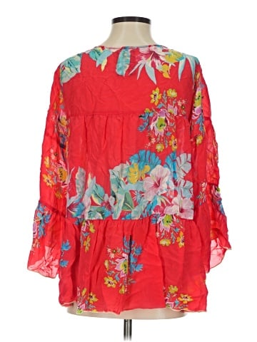 Johnny Was 3/4 Sleeve Blouse (view 2)