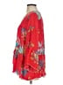 Johnny Was Floral Red 3/4 Sleeve Blouse Size S - photo 5
