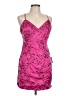 Lulus 100% Polyester Pink Cocktail Dress Size L - photo 1