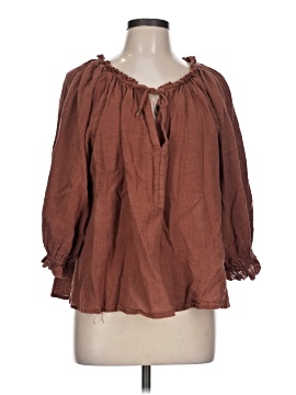 Olivaceous 3/4 Sleeve Blouse