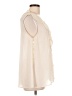 Mittoshop 100% Polyester Ivory Sleeveless Blouse Size L - photo 4