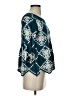 Kindred 100% Rayon Teal 3/4 Sleeve Blouse Size S - photo 4
