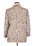 Unbranded Animal Print Tan Ivory 3/4 Sleeve Blouse Size XL - photo 2
