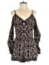 Kendall & Kylie 100% Rayon Paisley Black Romper Size M - photo 1