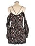 Kendall & Kylie 100% Rayon Paisley Black Romper Size M - photo 2