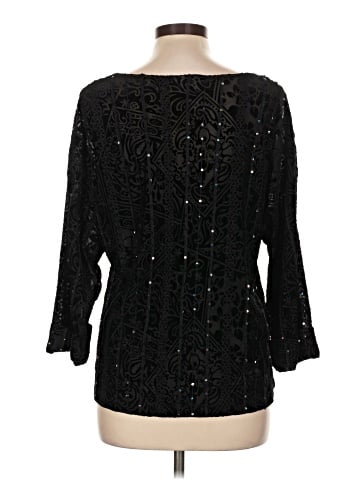Coldwater Creek 3/4 Sleeve Blouse (view 2)
