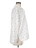 Subtle Luxury Polka Dots White Long Sleeve Blouse Size M - photo 4