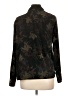 La Cabana Floral Black Long Sleeve Blouse Size L - photo 2